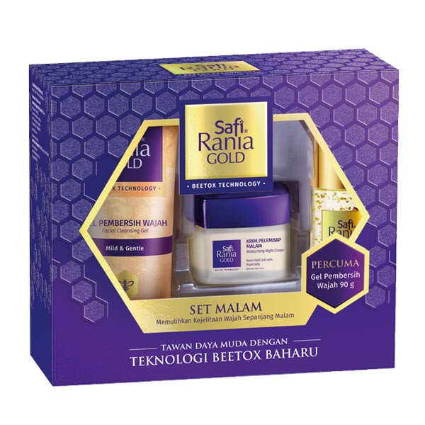 NEW!Safi Rania Beetox & Bio Nano Gold 24k Night Set ...