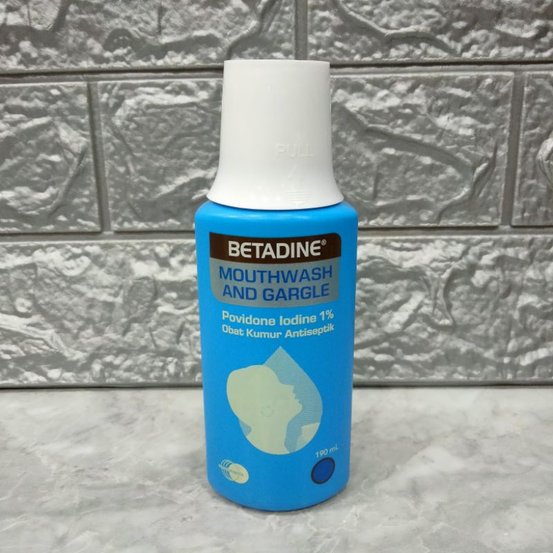 Betadine Mouthwash And Gargle Antiseptic Mouthwash Medicine 190 Ml