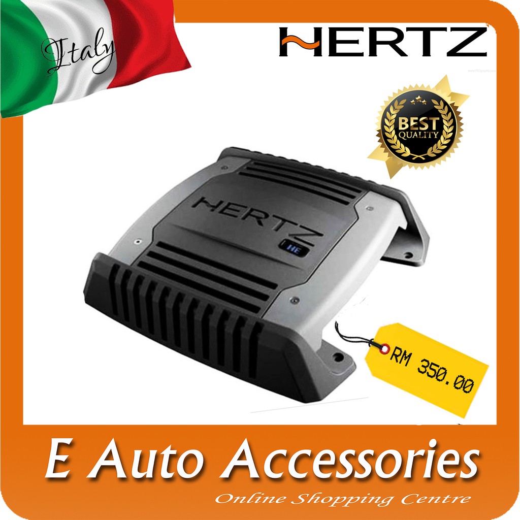 Hertz Amplificateur Mono de voiture 900 W Max HE1D avec Crossover