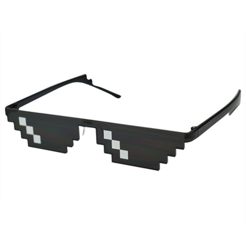 Narcissistic Glasses Thug Life Glasses 8 Bit Pixel By Go Green Shop Shopee Malaysia