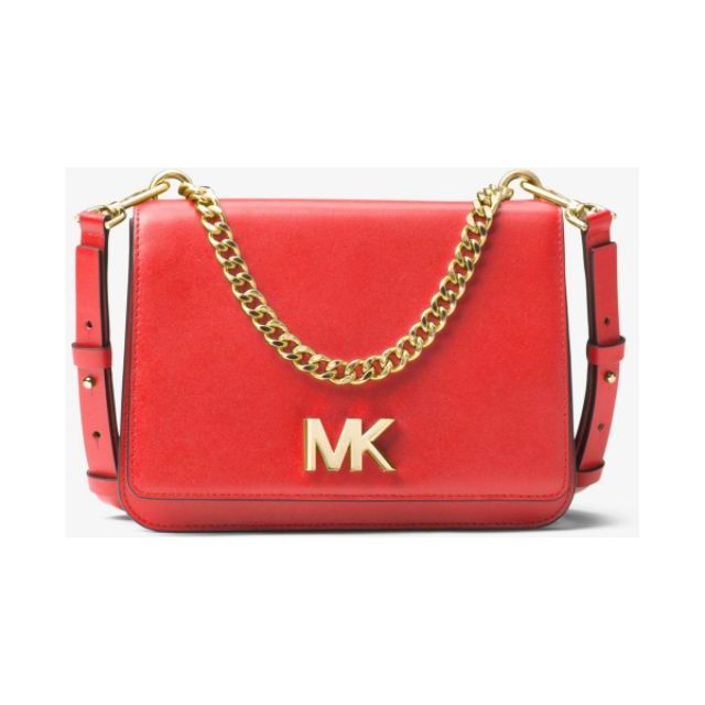 michael kors mott leather crossbody