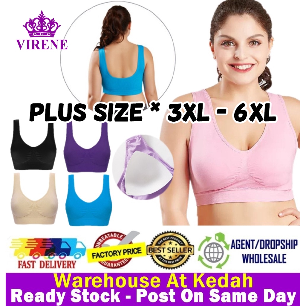 plus size gym bra