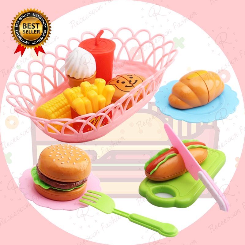 toy hamburger set