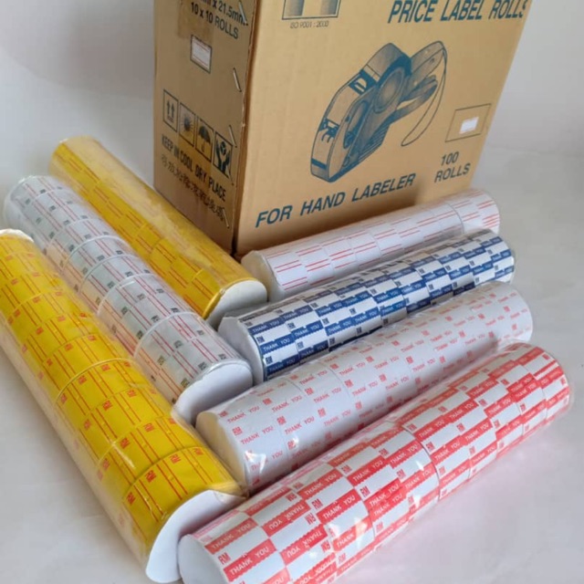 Price Label Roll Sticker  5500 (10's)