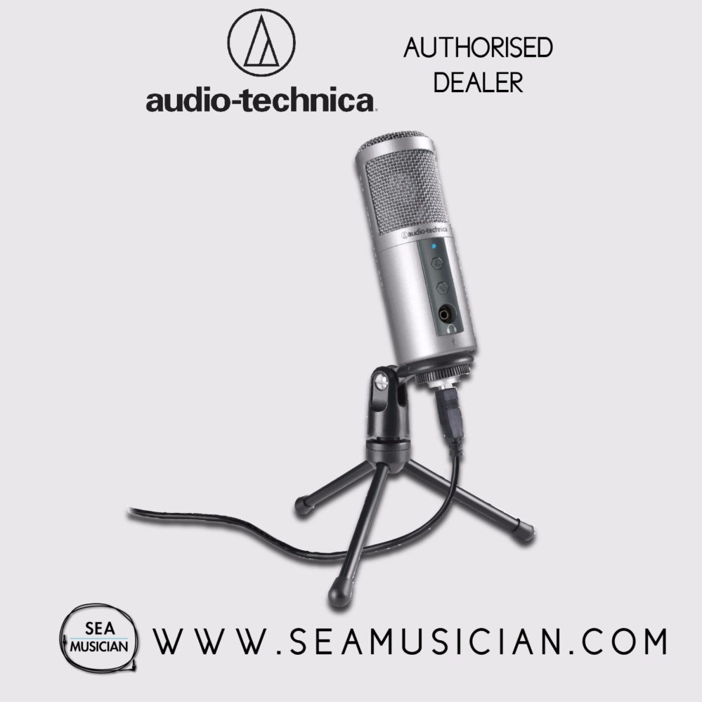 AUDIO-TECHNICA ATR2500-USB CARDIOID CONDENSER USB MICROPHONE (ATR2500 ...