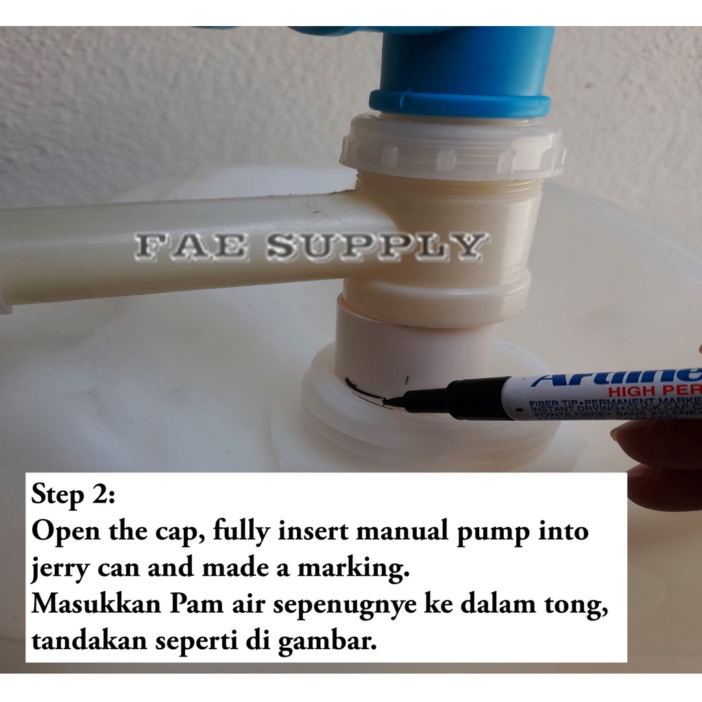 Buy Water Pump Hand Operated Dispenser Oil Detergent Honey Syrup Jerry Can Barrel Pam Air Tangan Tong Air 20 25 L Seetracker Malaysia