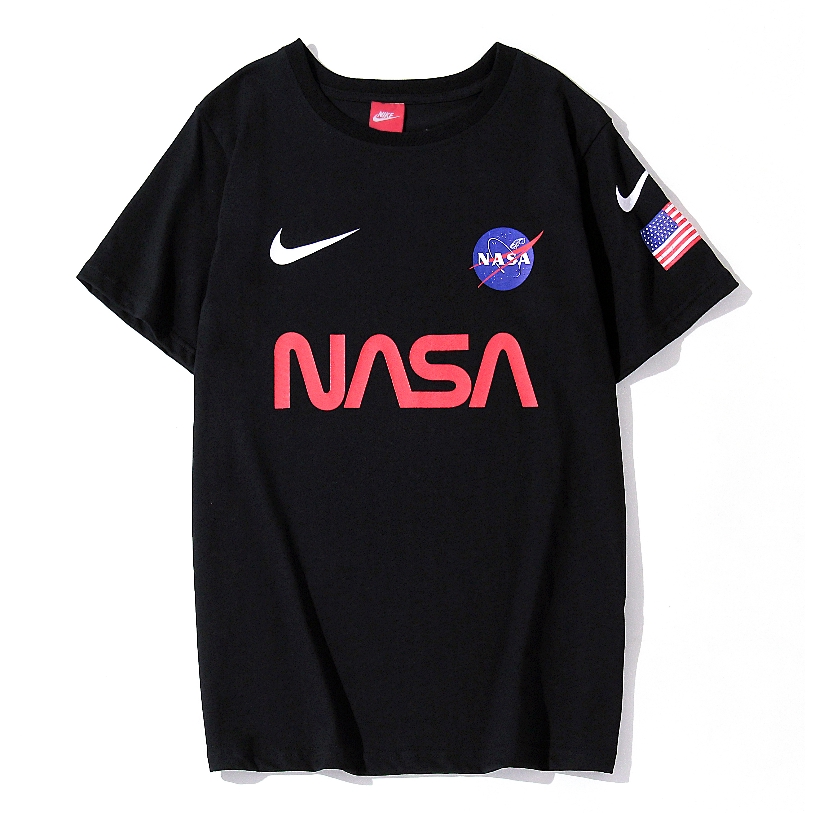 NIKE X NASA Unisex Style Short-Sleeved Loose T-Shirts Clothing READY STOCK  | Shopee Malaysia