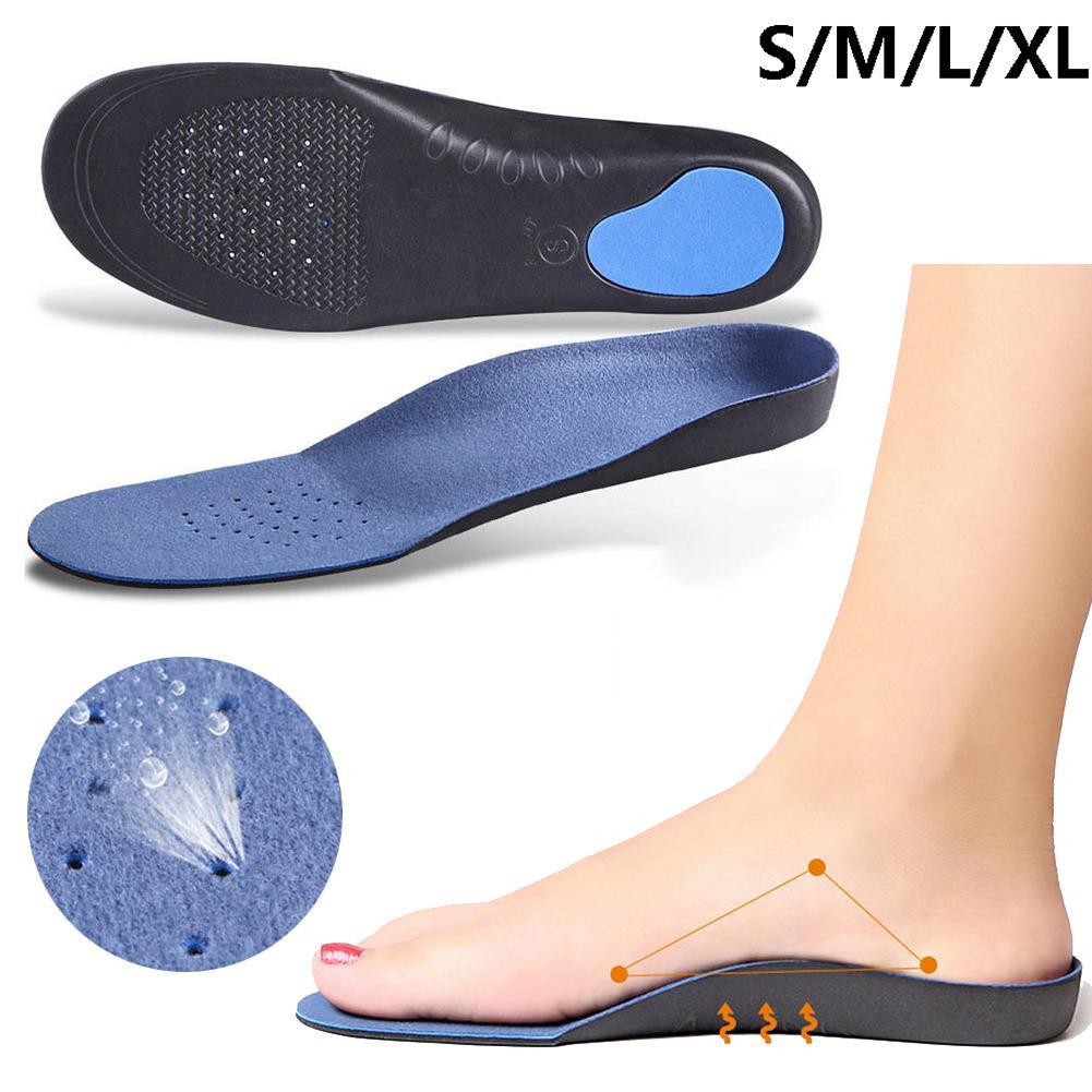 Orthopedic Insole For Flat Foot Health Sole Pad Shoes Arch Support Cushion Shopee Malaysia