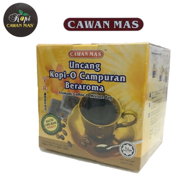 Cawan Mas Uncang Kopi O Campuran Beraroma Direct Form Factory Shopee Malaysia