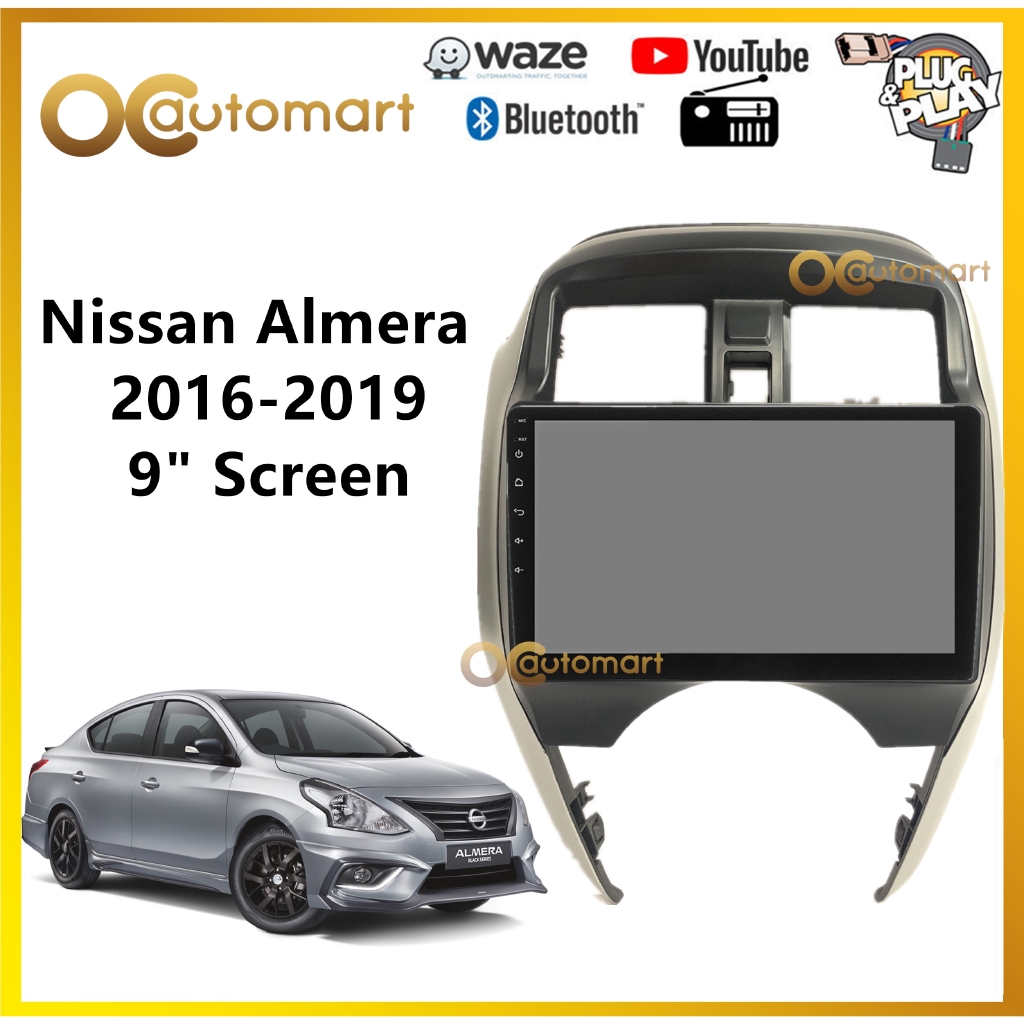 Nissan Almera 2015-2019 Big Screen 9