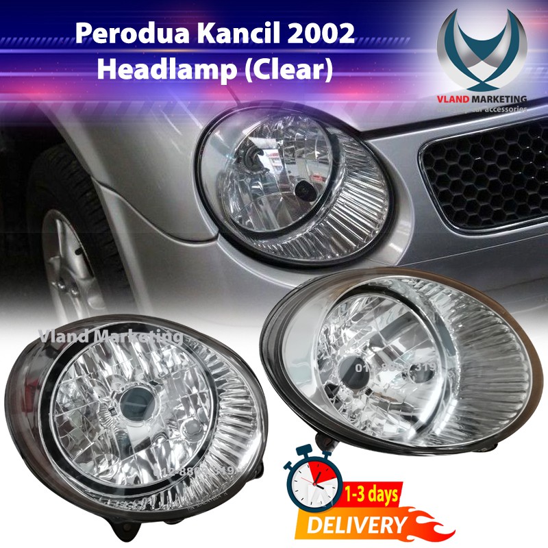 Perodua Kancil 2002 Headlamp Clear Shopee Malaysia