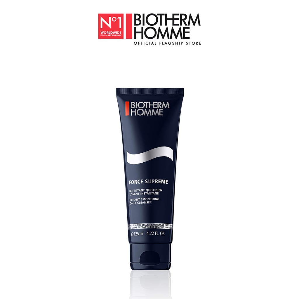 Biotherm Homme Force Supreme Cleanser 125ml Shopee Malaysia