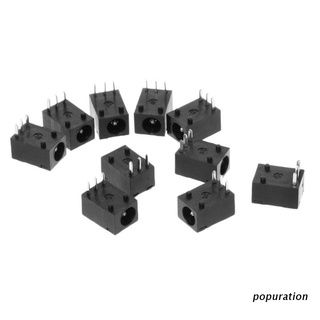 10pcs DC-005 Power Supply Jack Socket Female PCB Mount Connector 5.5mm x 2.1mm❃❃