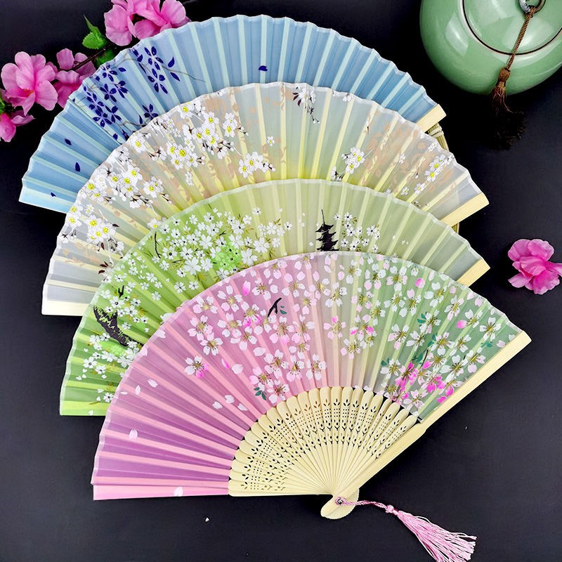 扇子 21cm Beijing Olympics 2008 SILK FAN - コレクション