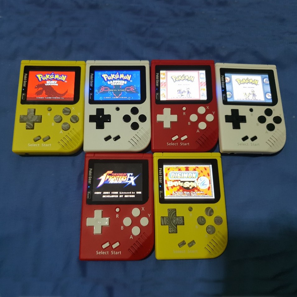 Mgt Pokegear Mini Portable Game Console Pokemon Super Mario Retro Gba Gameboy Poke Gear Support Micro Sd Shopee Malaysia