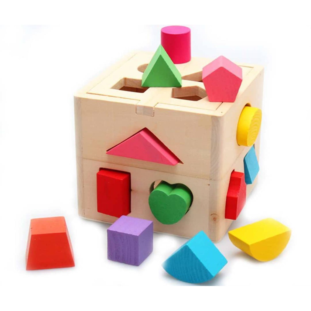 (READY STOCK!!) WOODEN SHAPE SORTER-PERMAINAN KANAK-KANAK UNTUK ...