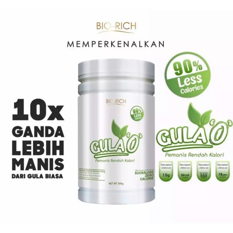 🔥🔥🔥 BIO-RICH TRAVEL KIT GULA O - 50 gram 🔥🔥🔥