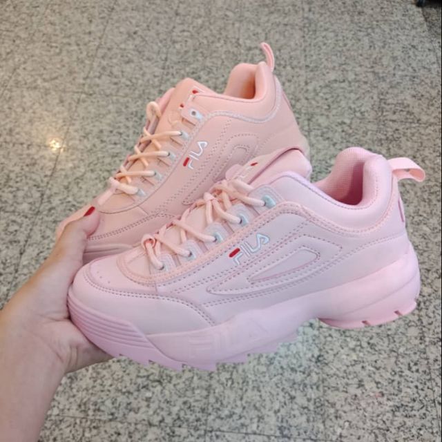 kasut fila pink