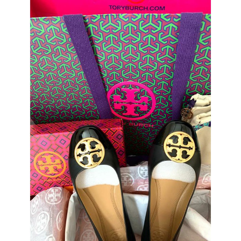 Preloved Tory Burch Chelsea Ballet Shoes Size  US | Shopee Malaysia