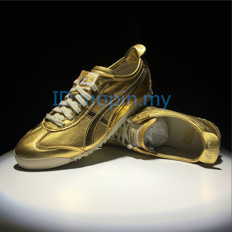 onitsuka tiger shoes gold