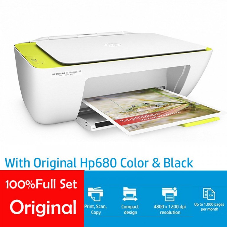 HP Deskjet Ink Advantage 2135 AllInOne Printer hp2135 printer (lowest