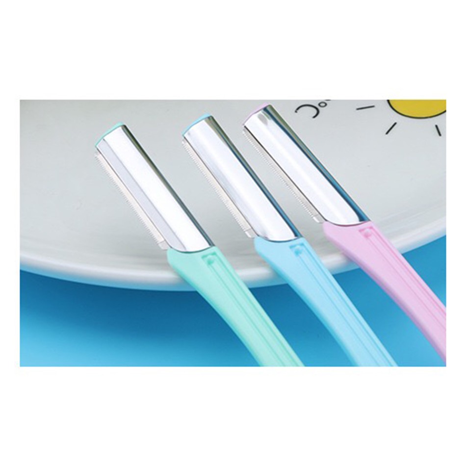 Eyebrow Trimmer Stainless Eyebrow Sharper Painless Hair Removal