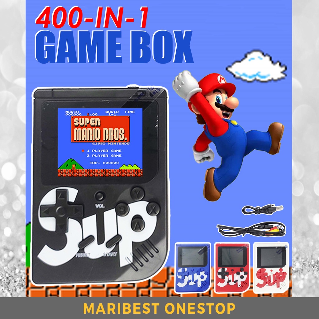 Malaysia Mini Gameboy Retro 400 Classic Games SUP Nostalgic Handheld