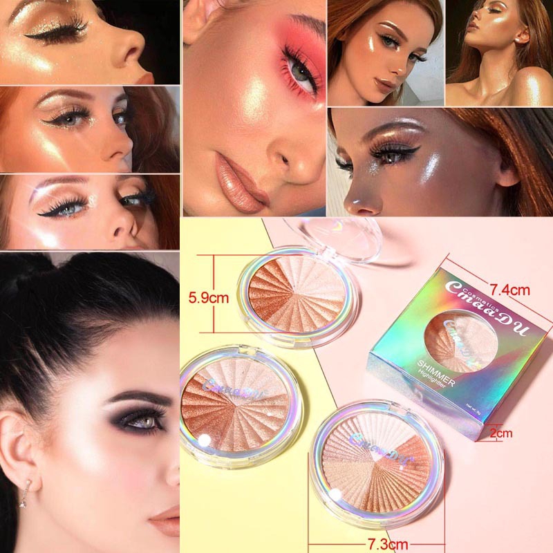 shimmer highlighter for cheeks