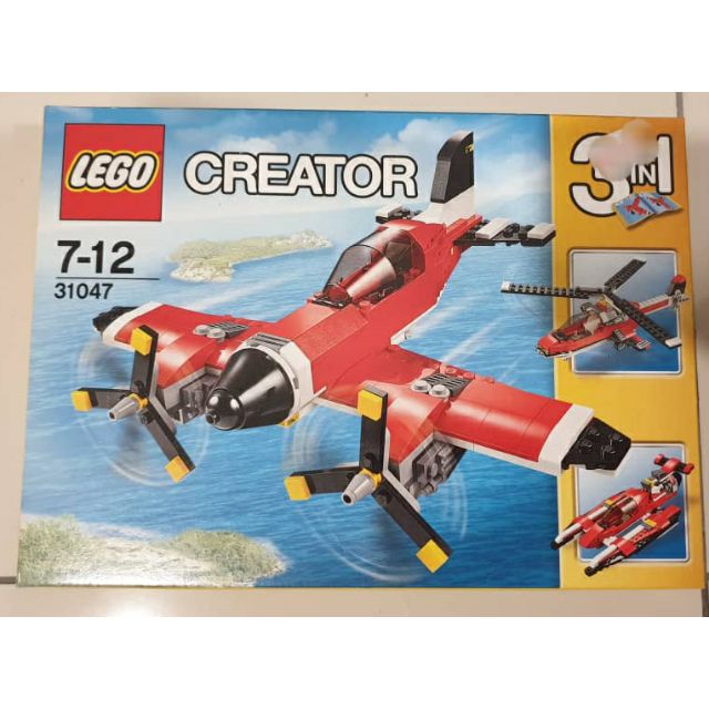 lego creator propeller plane