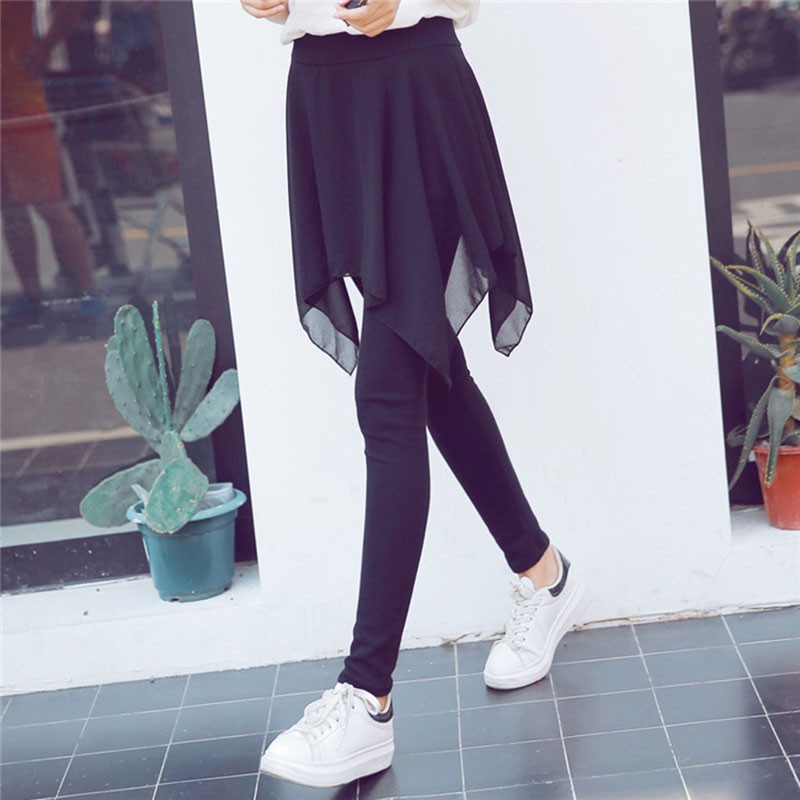 【Murah】Muslim Extender Skirts Mini Muslimah Irregular Skirt Women Skirt ...