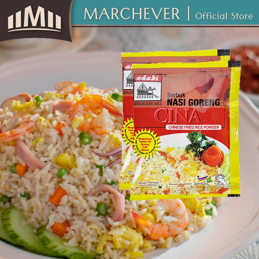 Adabi Fried Rice Powder Serbuk Nasi Goreng Adabi 17 Gram Shopee Malaysia