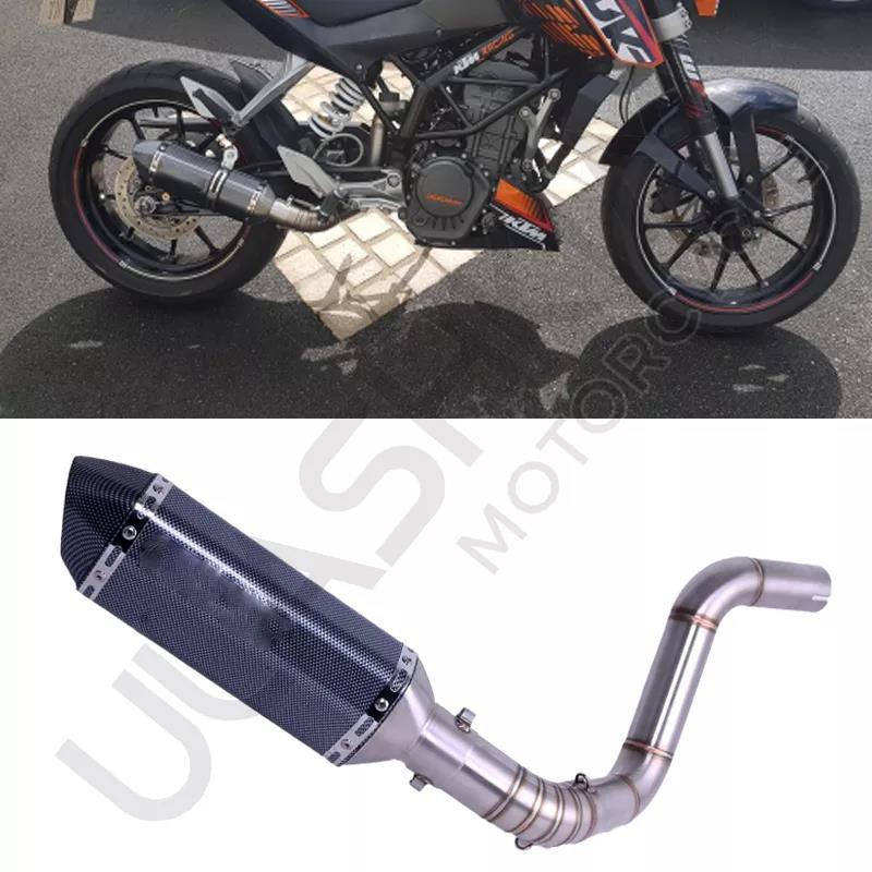 DUKE 125 DUKE200 DUKE390 DUKE250 Motorcycle Exhaust full system middle pipe  Muffler for KTM DUKE 200 DUKE 250 DUKE 390 2 | Shopee Malaysia
