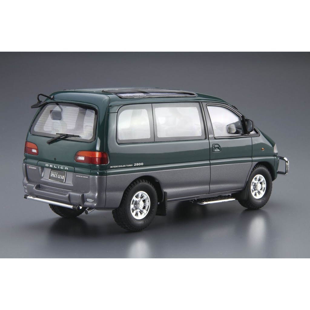 AOSHIMA 1:64 Mitsubishi Delica MPV toy car model