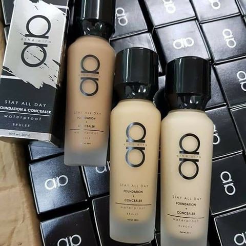 Original Hq Alha Alfa Foundation Concealer Shopee Malaysia