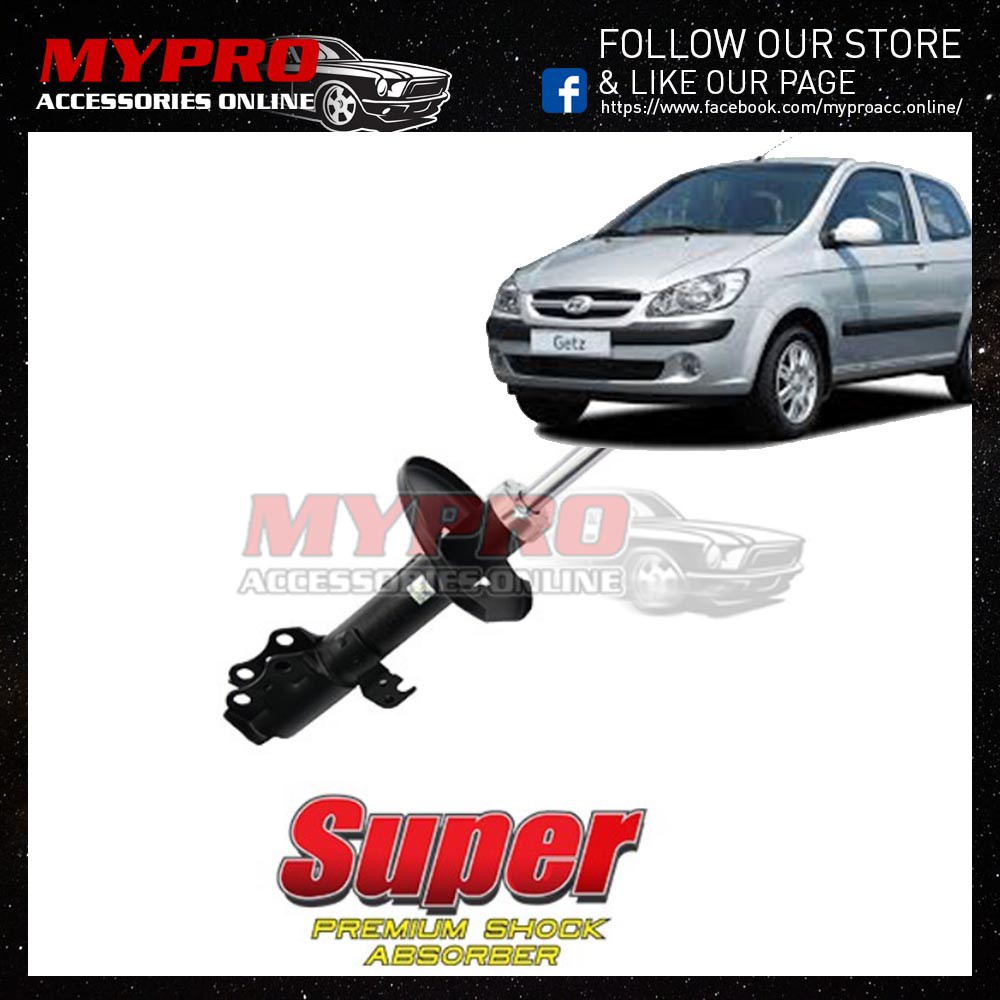 Hyundai Getz 2002 2011 Gab Super Premium Shock Absorber Shopee Malaysia