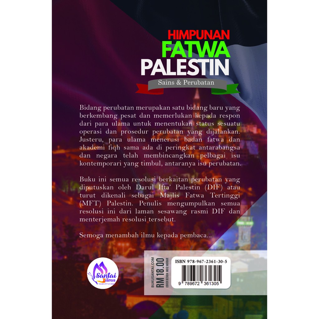 Buy Fatwa Palestin / Dr Mohammad Naqib Hamdan / Santai Ilmu 