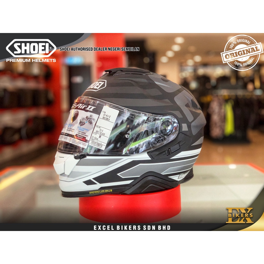 shoei gt air 2 insignia GT-Air II Full Face Motorcycle Helmet : Automotive The helmet features a lengthened internal sun shield for optimal sun Shoei GT-Air 2 - Insignia