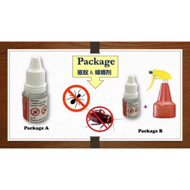 Ant and Cockroach Repellent ( package A) Shopee Malaysia