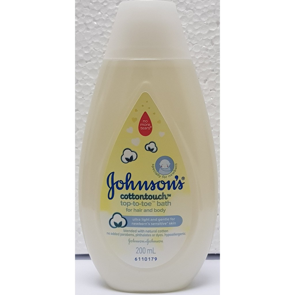 johnson cotton touch bath