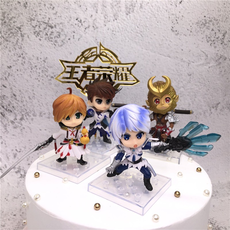 Ready Stock Honor Of King Toys 王者荣耀蛋糕装饰摆件王者荣耀蛋糕装饰摆件