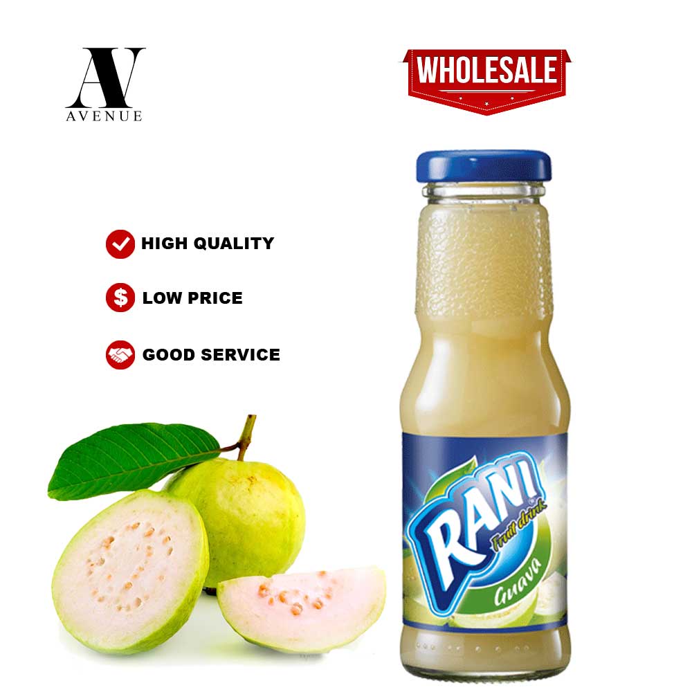 Rani Guava Fruit Drink Juice Glass Bottle (200 ml) Shopee Malaysia