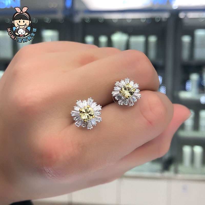 michael kors flower earrings