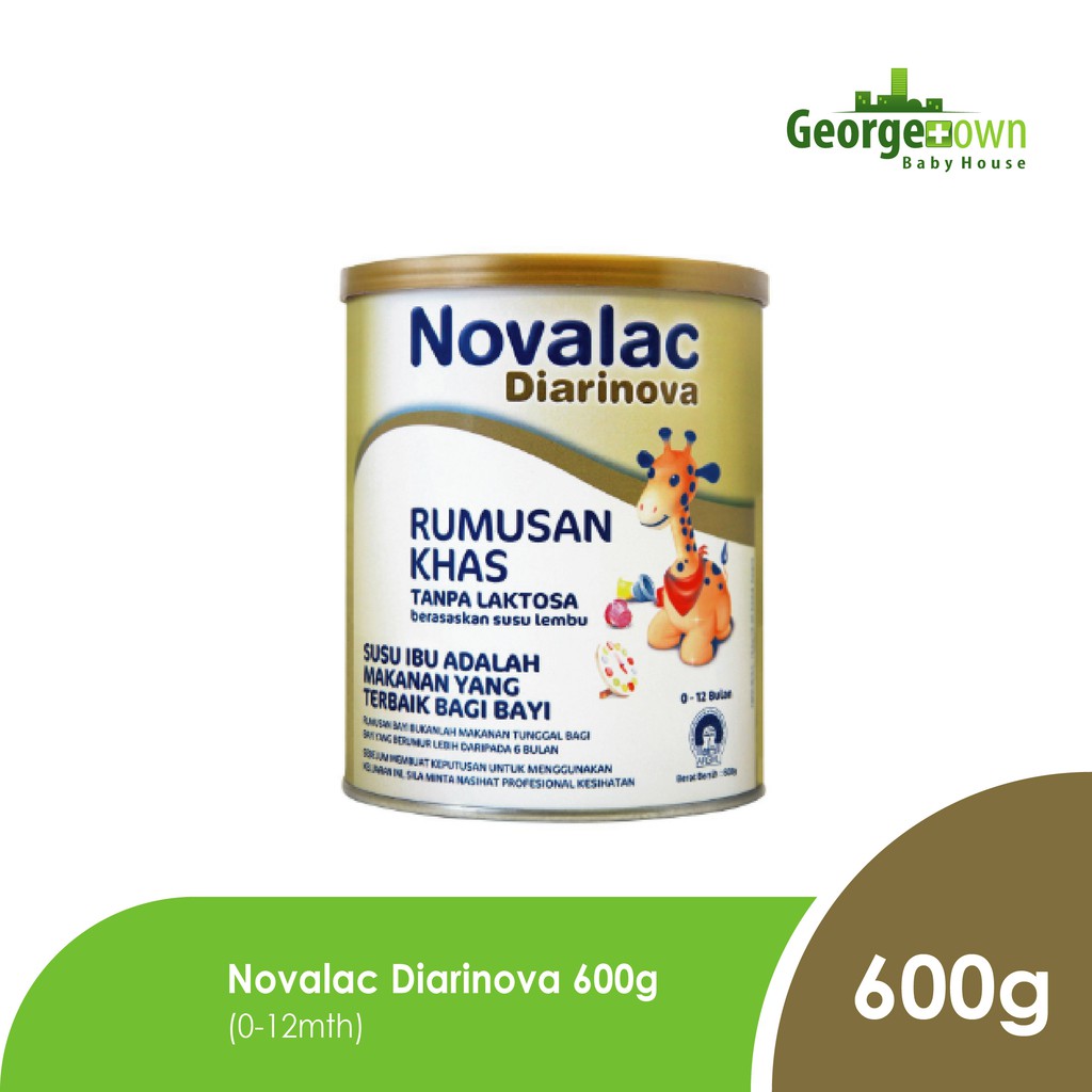 Novalac Diarinova 0 12 Bulan 600g