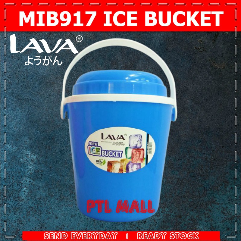 LAVA 1100ml Mini Ice Bucket BPA FREE Ice Storage MIB917 Container With