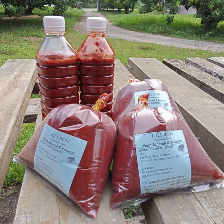 Cili Boh Cap Sekilau Cap Kura Fresh Dari Kilang Dalam Botol Shopee Malaysia