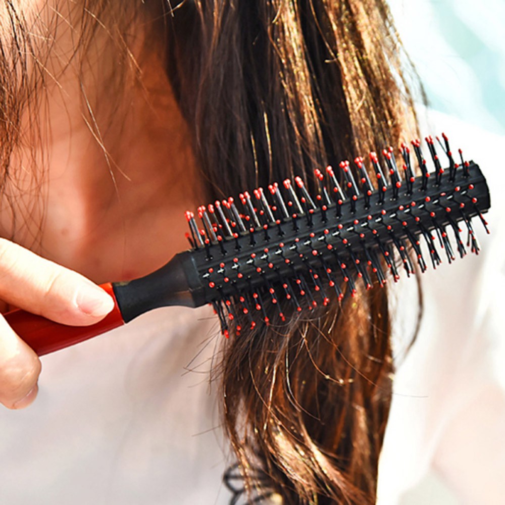 Roll Brush Round Hair Comb Wavy Curly Styling Care Curling Beauty