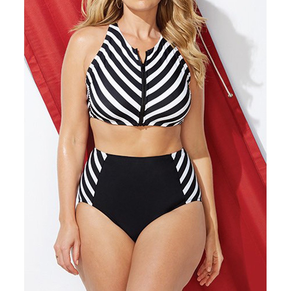 high waisted swimsuits sets