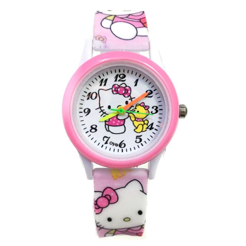 Jam perempuan Jam tangan kanak kanak / Hello Kitty/ hello kitty watch