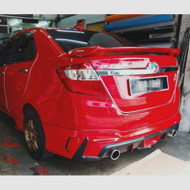 Trd spoiler produa bezza ABS  Shopee Malaysia