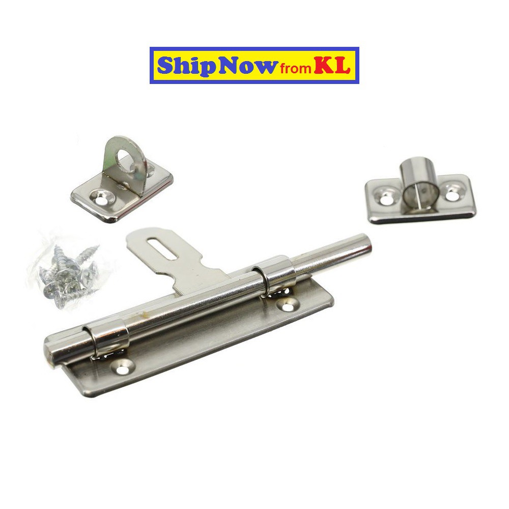 Kunci Lock Pintu Pagar Stainless Steel Home Gate Door Window